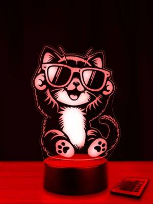 Ночник Модный котик
