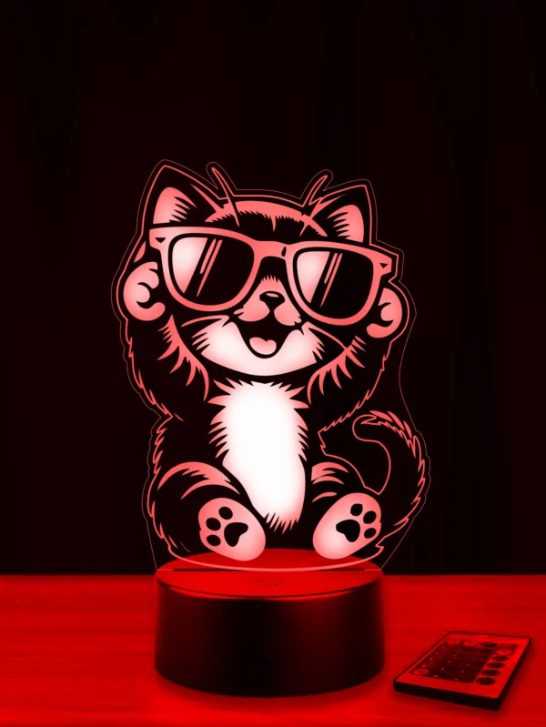 Ночник Модный котик
