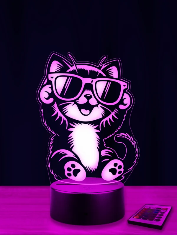 Ночник Модный котик