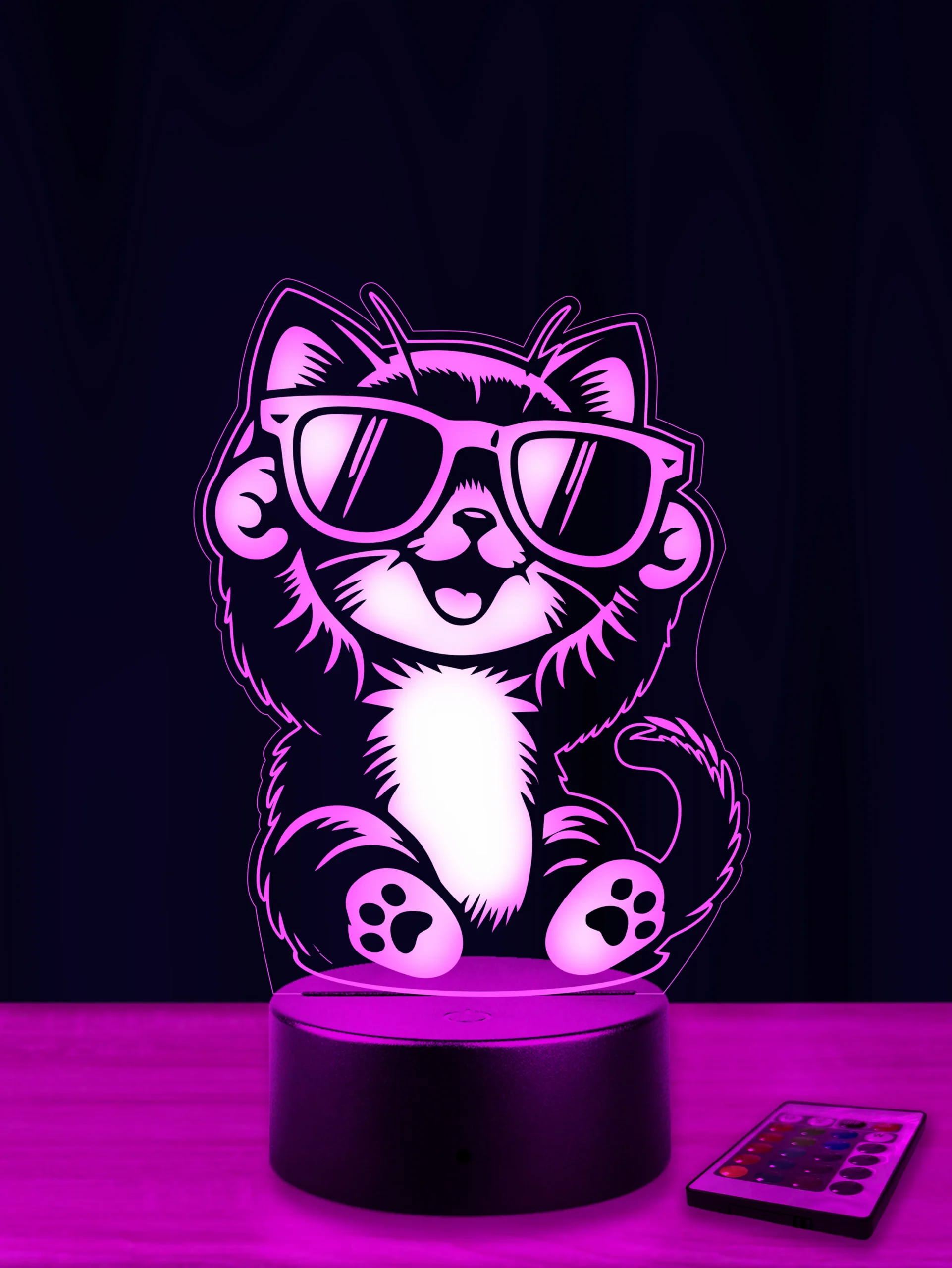 Ночник Модный котик