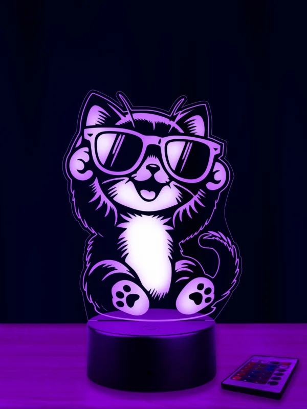Ночник Модный котик