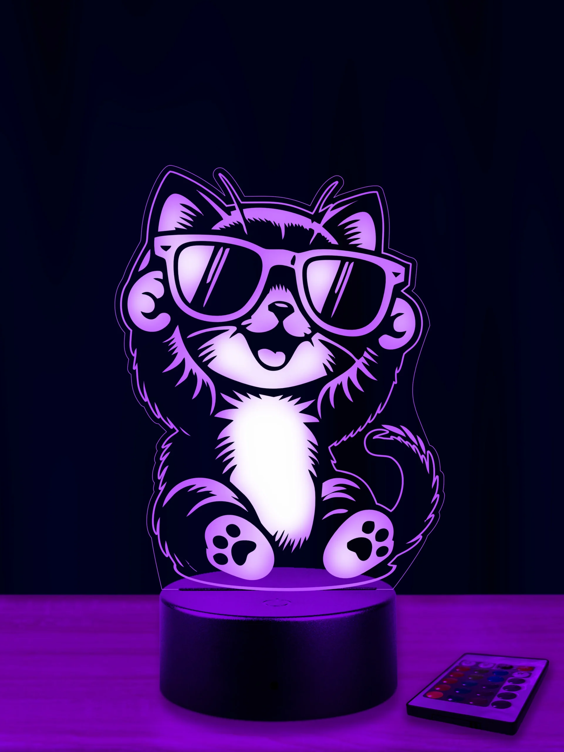 Ночник Модный котик